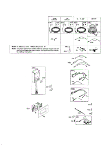 Alternator / Wiring Harness parts for Briggs & Stratton Lawn & Garden Engine 446700 (0025-0365) from AppliancePartsPros.com