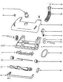 Base Assembly parts for Eureka Upright Vacuum 4471AT from AppliancePartsPros.com