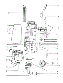 Handle Assembly parts for Eureka Upright Vacuum 4471AT-2 from AppliancePartsPros.com