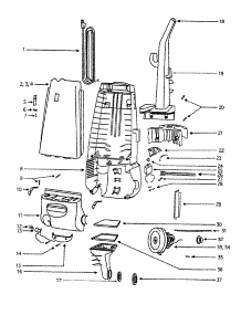 Motor Cover Assembly parts for Eureka Upright Vacuum 4471ATH from AppliancePartsPros.com
