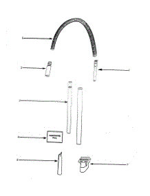 Hose And Attachments parts for Eureka Upright Vacuum 4480ATF from AppliancePartsPros.com