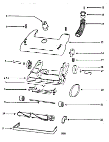 Base Assembly parts for Eureka Upright Vacuum 4481AT from AppliancePartsPros.com