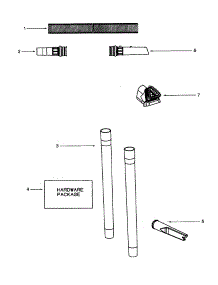 Hose Attachments parts for Eureka Upright Vacuum 4481AT-1 from AppliancePartsPros.com