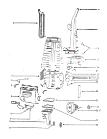 Motor And Housing parts for Eureka Upright Vacuum 4481AT-2 from AppliancePartsPros.com