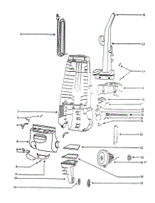Handle Assembly parts for Eureka Upright Vacuum 4481ATF from AppliancePartsPros.com