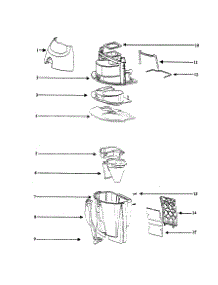 Filter Bag parts for Eureka Upright Vacuum 4481ATF from AppliancePartsPros.com
