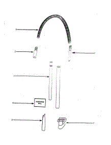 Hose And Attachment parts for Eureka Upright Vacuum 4481ATF-1 from AppliancePartsPros.com