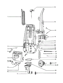 Motor Cover parts for Eureka Upright Vacuum 4483ATS-1 from AppliancePartsPros.com