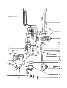 Motor Cover parts for Eureka Upright Vacuum 4488AT from AppliancePartsPros.com