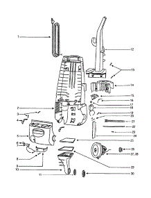 Motor Cover parts for Eureka Upright Vacuum 4489AT from AppliancePartsPros.com