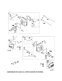 Head-Cylinder parts for Briggs & Stratton Lawn & Garden Engine 44M777-0790-E1 from AppliancePartsPros.com