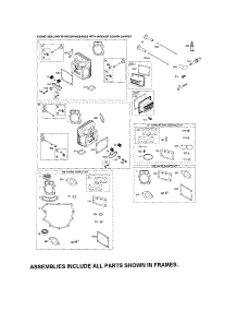 Head-Cylinder parts for Briggs & Stratton Lawn & Garden Engine 44M777-1321-G1 from AppliancePartsPros.com