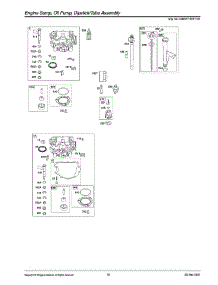 Engine Sump / Oil Pump parts for Briggs & Stratton Lawn & Garden Engine 44N677-0027-G1 from AppliancePartsPros.com