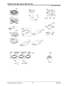 Flywheel / Alternator / Starter parts for Briggs & Stratton Lawn & Garden Engine 44N677-0027-G1 from AppliancePartsPros.com