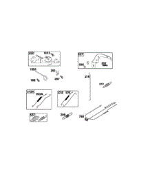 Controls parts for Briggs & Stratton Lawn & Garden Engine 44N777-0002-G1 from AppliancePartsPros.com