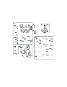 Crankcase Cover / Sump parts for Briggs & Stratton Lawn & Garden Engine 44N777-0002-G1 from AppliancePartsPros.com