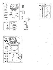 Sump / Oil Pump parts for Briggs & Stratton Lawn & Garden Engine 44N877-0005-G1 from AppliancePartsPros.com