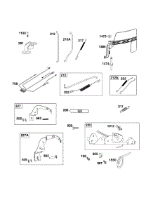 Controls parts for Briggs & Stratton Lawn & Garden Engine 44U777-0009-G1 from AppliancePartsPros.com
