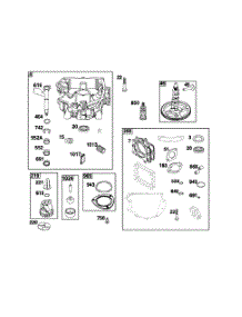 Camshaft / Sump / Gasket Set parts for Briggs & Stratton Lawn & Garden Engine 44U877-0021-G1 from AppliancePartsPros.com