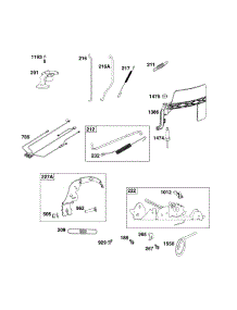 Controls parts for Briggs & Stratton Lawn & Garden Engine 44U877-0024-G1 from AppliancePartsPros.com