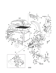 Panels / Top / Hose / Engine parts for Agri-Fab Lawn Vacuum 45-0249 from AppliancePartsPros.com