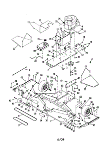 Mower Deck Assembly parts for Agri-Fab Mower Attachment 45-03051 from AppliancePartsPros.com
