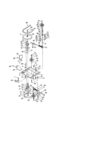 Pulleys / Clutch & Pulley Frame parts for Agri-Fab Snowblower Attachment 45-0491 from AppliancePartsPros.com