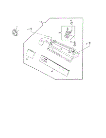 Arm Top Cover parts for Singer Mechanical Sewing Machine 4572 from AppliancePartsPros.com