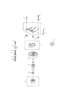 Hook System (Apollo) parts for Singer Mechanical Sewing Machine 4572 from AppliancePartsPros.com