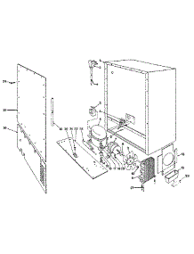 Unit Parts parts for Marvel Upright Freezer 45AF from AppliancePartsPros.com