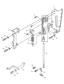Coaxial Presser Bar System For New Head End parts for Singer Mechanical Sewing Machine 4624 from AppliancePartsPros.com