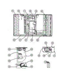 Unit Parts parts for Carrier Room Air Conditioner 462AAC008BA from AppliancePartsPros.com