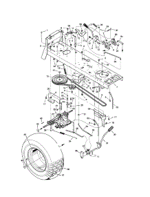 Motion Drive parts for Murray Front-Engine Lawn Tractor 46378X6B from AppliancePartsPros.com