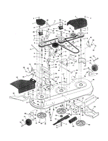 Mower Housing parts for Murray Front-Engine Lawn Tractor 46378X6B from AppliancePartsPros.com