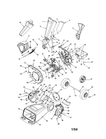 Chipper / Shredder parts for Mtd Chipper Shredder 464 from AppliancePartsPros.com