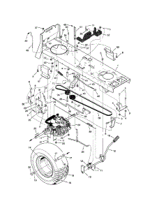 Motion Drive parts for Murray Front-Engine Lawn Tractor 46401X6A from AppliancePartsPros.com