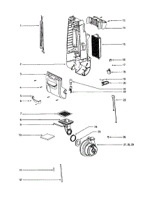 Motor Cover parts for Eureka Upright Vacuum 4674AT from AppliancePartsPros.com