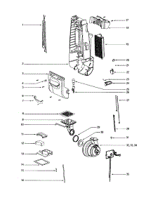 Motor Cover parts for Eureka Upright Vacuum 4685AT-1 from AppliancePartsPros.com