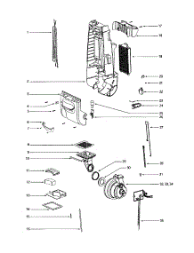 Motor Cover parts for Eureka Upright Vacuum 4687AT-1 from AppliancePartsPros.com