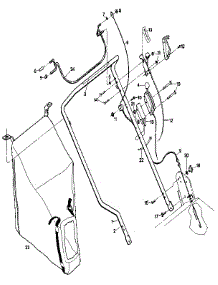 Handle Assembly parts for Troy-Bilt Chipper Shredder 47279 from AppliancePartsPros.com