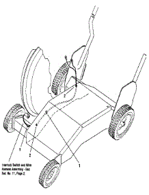 Safety Interlock Wiring Diagram parts for Troy-Bilt Chipper Shredder 47280 from AppliancePartsPros.com