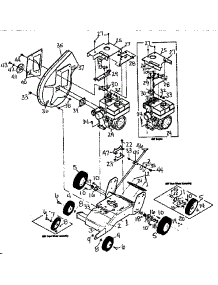 Main Frame parts for Troy-Bilt Chipper Shredder 47282 from AppliancePartsPros.com
