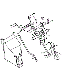 Handle Assembly parts for Troy-Bilt Chipper Shredder 47282 from AppliancePartsPros.com