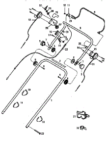 Handle Assembly parts for Troy-Bilt Chipper Shredder 47292 from AppliancePartsPros.com