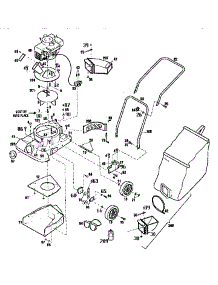 Chipper  /  Vac parts for Troy-Bilt Chipper Shredder 47298 from AppliancePartsPros.com