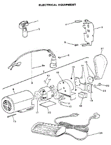 Electrical Equipment parts for Kenmore Mechanical Sewing Machine 484.1244180 (4841244180, 484 1244180) from AppliancePartsPros.com