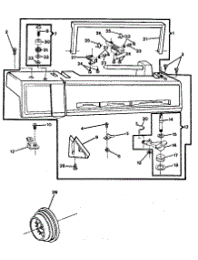 Covers & Add-Ons parts for Kenmore Mechanical Sewing Machine 484.13331 (48413331, 484 13331) from AppliancePartsPros.com