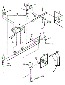 Feed System parts for Kenmore Mechanical Sewing Machine 484.13331 (48413331, 484 13331) from AppliancePartsPros.com