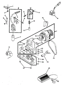Electrical Equipment parts for Kenmore Mechanical Sewing Machine 484.13331 (48413331, 484 13331) from AppliancePartsPros.com