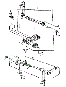 Feed Regulator parts for Kenmore Mechanical Sewing Machine 484.13410 (48413410, 484 13410) from AppliancePartsPros.com